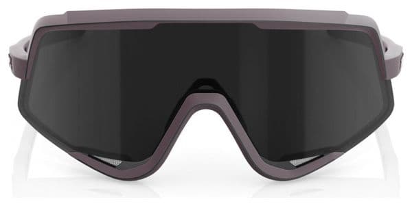 Glendale 100% Dark Violet Glasses - Black Mirror Lens