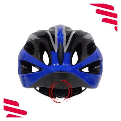 Casque De Vélo - Hommes/Femmes - Noir/Bleu