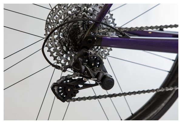 Prodotto ricondizionato - Time Huez 21 Disc Campagnolo Ekar 13V Gloss Purple 2022 Road Bike