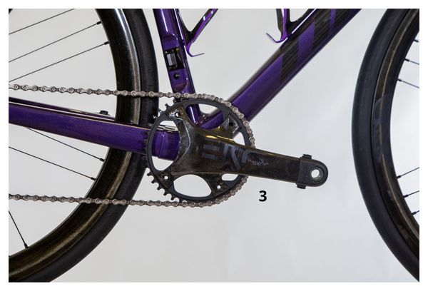 Refurbished Product - Time Huez 21 Disc Campagnolo Ekar 13V Gloss Purple 2022 Road Bike