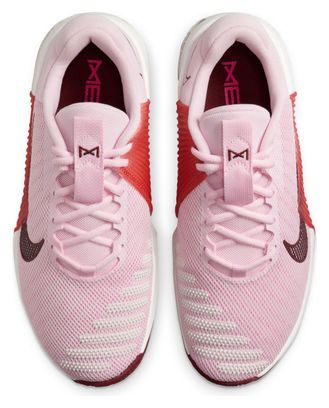 Chaussures de Cross Training Femme Nike Metcon 9 Rose Rouge