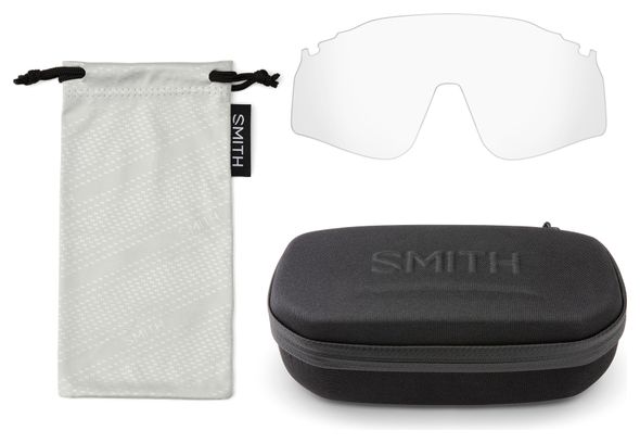 Smith Defy Sunglasses  Matte Meteorite Crystal / Pink-Blue ChromaPop Mirror