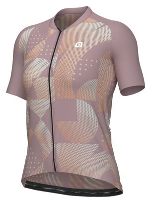 Maillot de manga corta para mujer Alé Enjoy Morado