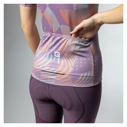 Damen Alé Enjoy Kurzarmtrikot Violett