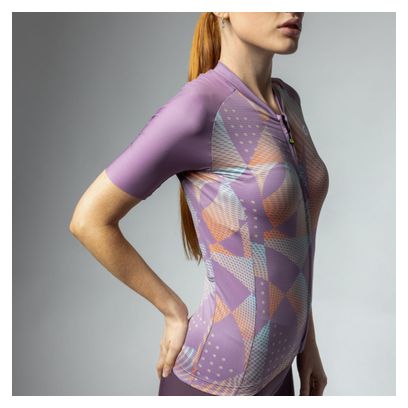 Damen Alé Enjoy Kurzarmtrikot Violett