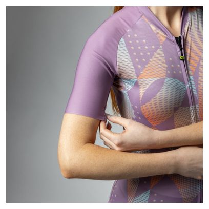 Damen Alé Enjoy Kurzarmtrikot Violett