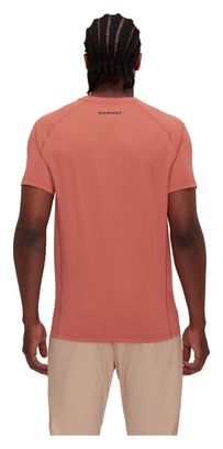 Technisch T-shirt Mammut Selun FL Logo Rood