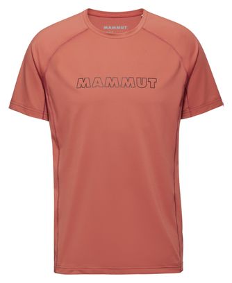 Technisch T-shirt Mammut Selun FL Logo Rood