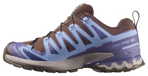 Salomon XA Pro 3D V9 GTX Trail-Schuhe Blau/Braun für Damen