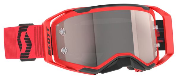 Scott Prospect 2.0 Rood/Chroom Zilver Goggle