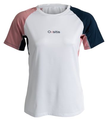 Maglietta a maniche corte Oxsitis X-Train Donna Bianco/Rosa