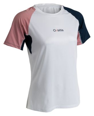 Maglietta a maniche corte Oxsitis X-Train Donna Bianco/Rosa