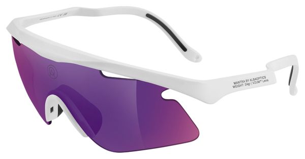 Alba Optics Mantra Occhiali al plasma bianchi Vzum