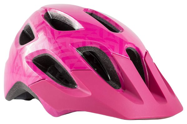 Casco da bambino Bontrager Tyro Youth Flamingo Pink 50-55cm