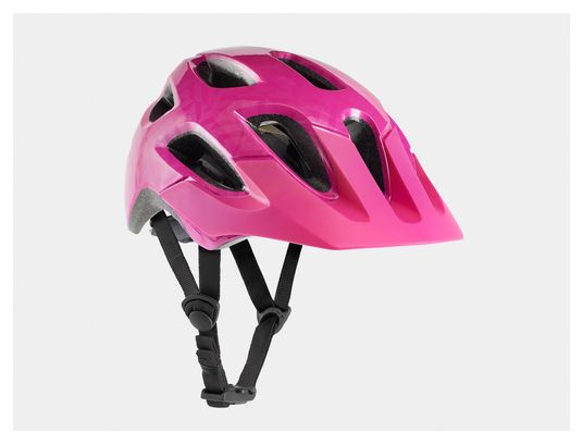 Casco da bambino Bontrager Tyro Youth Flamingo Pink 50-55cm