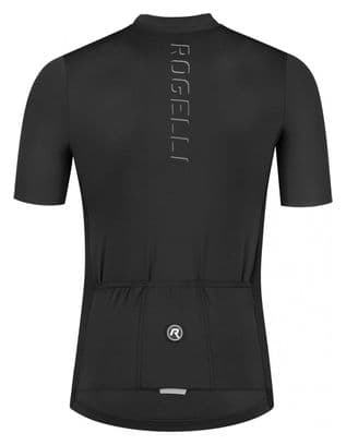 Maillot Manches Courtes Rogelli Distance Noir Homme