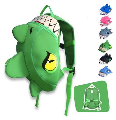 Sac à dos pour enfants | Dragon Vert | Crazy Safety | Testé et certifié