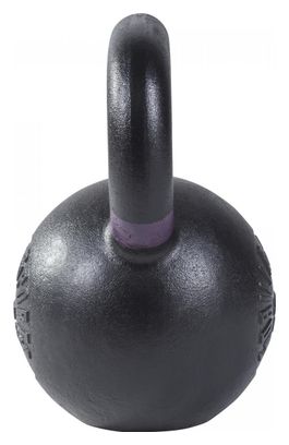 Kettlebell en fonte noir avec couleur rayé poignées disponible de 4kg  à 32kg - Haltère russe - Poids : 20 KG