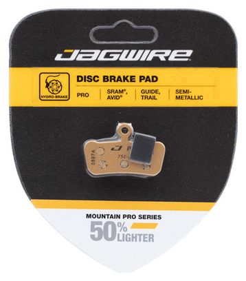 Jagwire Disc Brake Pads for Avid 7 Trail / 9 Trail / XO Trail and Sram Guide R / Guide RS / Guide RSC / Guide Ultimate / G2 Ultimate / G2 RSC