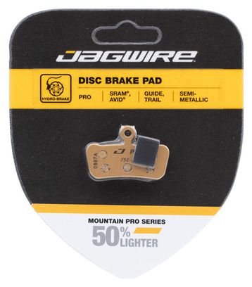 Paire de Plaquettes Jagwire Avid 7 Trail / 9 Trail / XO Trail et Sram Guide R / Guide RS / Guide RSC / Guide Ultimate / G2 Ultimate / G2 RSC