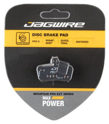 Paire de Plaquettes Jagwire Avid 7 Trail / 9 Trail / XO Trail et Sram Guide R / Guide RS / Guide RSC / Guide Ultimate / G2 Ultimate / G2 RSC