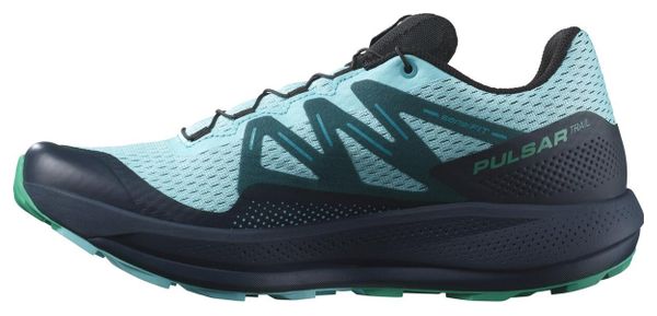 Chaussures de Trail Salomon Pulsar Trail Bleu Vert Homme