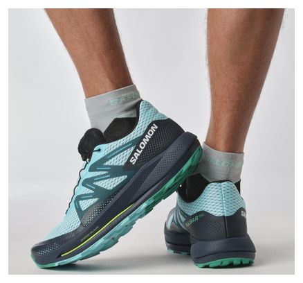Chaussures de Trail Salomon Pulsar Trail Bleu Vert Homme