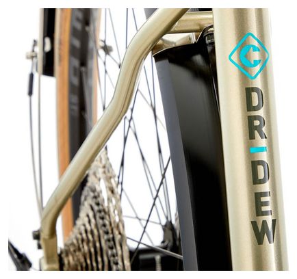 Kona Dr Dew Bicicleta de paseo Shimano Deore 12V 650mm Beige Peltre Brillante 2023
