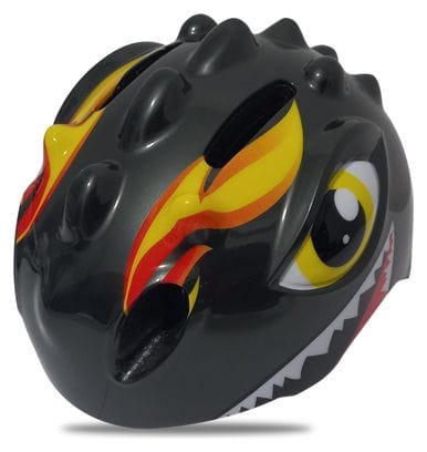 Casque de vélo pour enfants - Noir - Dino XS 46/51cm