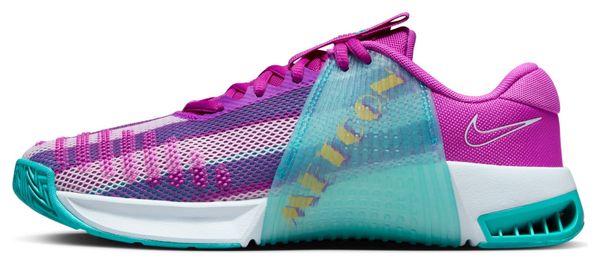 Chaussures de Cross Training Femme Nike Metcon 9 AMP Violet Bleu