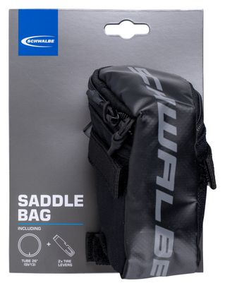 Schwalbe Satteltasche mit 26'-Schlauch + 2 Reifenhebern
