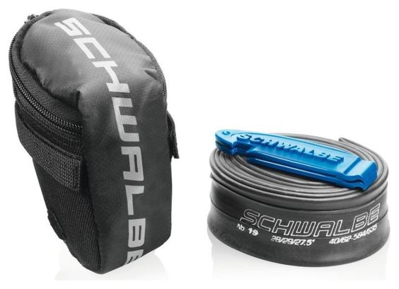 Schwalbe Satteltasche mit 26'-Schlauch + 2 Reifenhebern