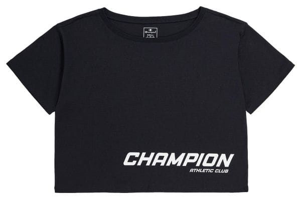 Kurzes T-Shirt Champion Athletic Club Schwarz