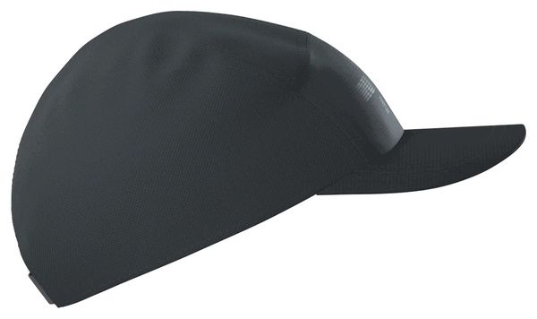 Compressport 5-Panel Night Running Squad Cap, Black