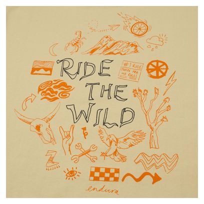 Endura Ride The Wild Beige Unisex T-Shirt
