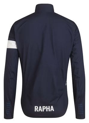 Rapha Pro Team Gore-Tex Waterproof Jas Blauw/Wit