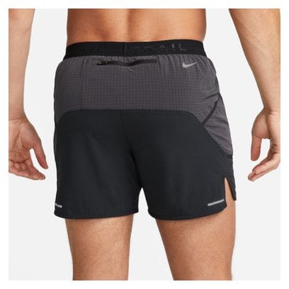 Short Nike Trail Second Sunrise 5in Noir Homme