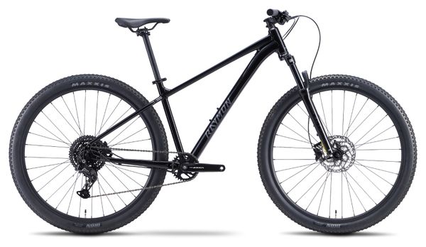 Raymon Nayta Comp Shimano 8-Speed 29-inch Mountain Bike, Black/Chrome, 2027 