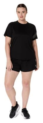 Maillot manches courtes Asics Icon Noir Femme