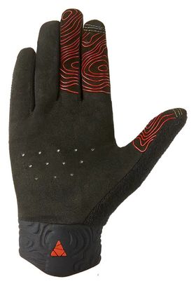 Cairn Porak Sanguine Topo Bicycle Gloves Red