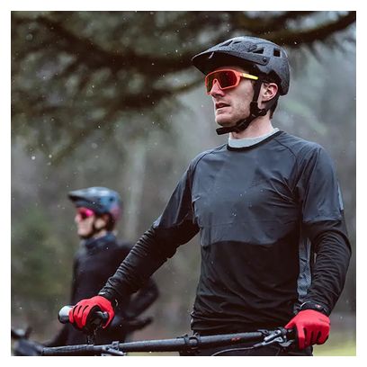 Cairn Porak Sanguine Topo Bicycle Gloves Red
