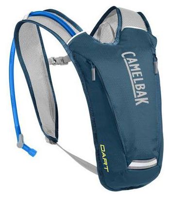 Camelbak Backpack Dart + Water Bottle 1.5L Blue Grey