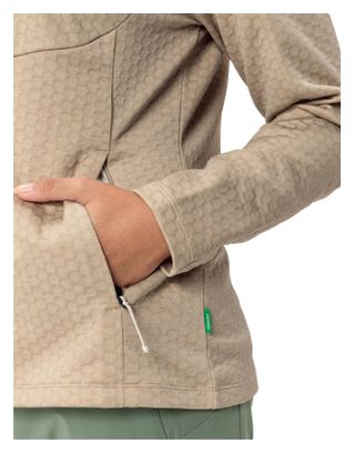 Giacca in polare Vaude Skomer Beige da donna
