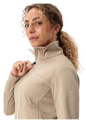 Giacca in polare Vaude Skomer Beige da donna