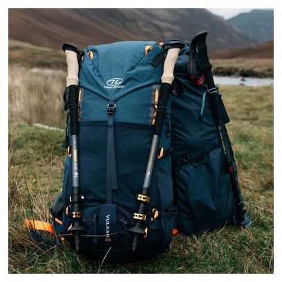 Sac à dos Highlander Vulkan Rucksack Navy 35 litres - Bleu