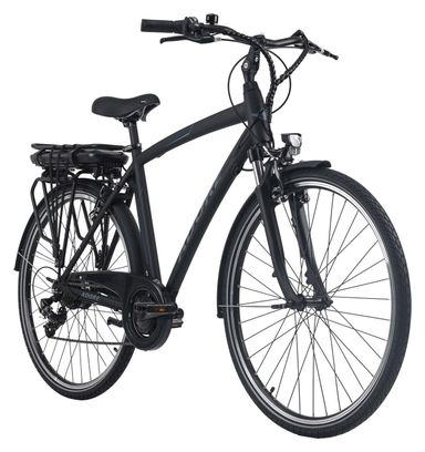 Vélo électrique homme aluminium Adore Versailles 28  E-Bike noir 250 Watt Li-Ion 36 V/10 4 Ah 7 vitesses