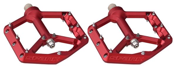 Spank Oozy Reboot Pedals Red