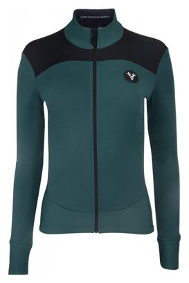 Chaqueta de invierno para mujer LeBram Aulac Agave Green Tailored Fit