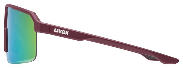 Uvex Ramp Brille Bordeaux/Rosa Spiegel