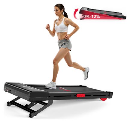 Tapis de course Fitness Y3 inclinaison automatique compact Noir